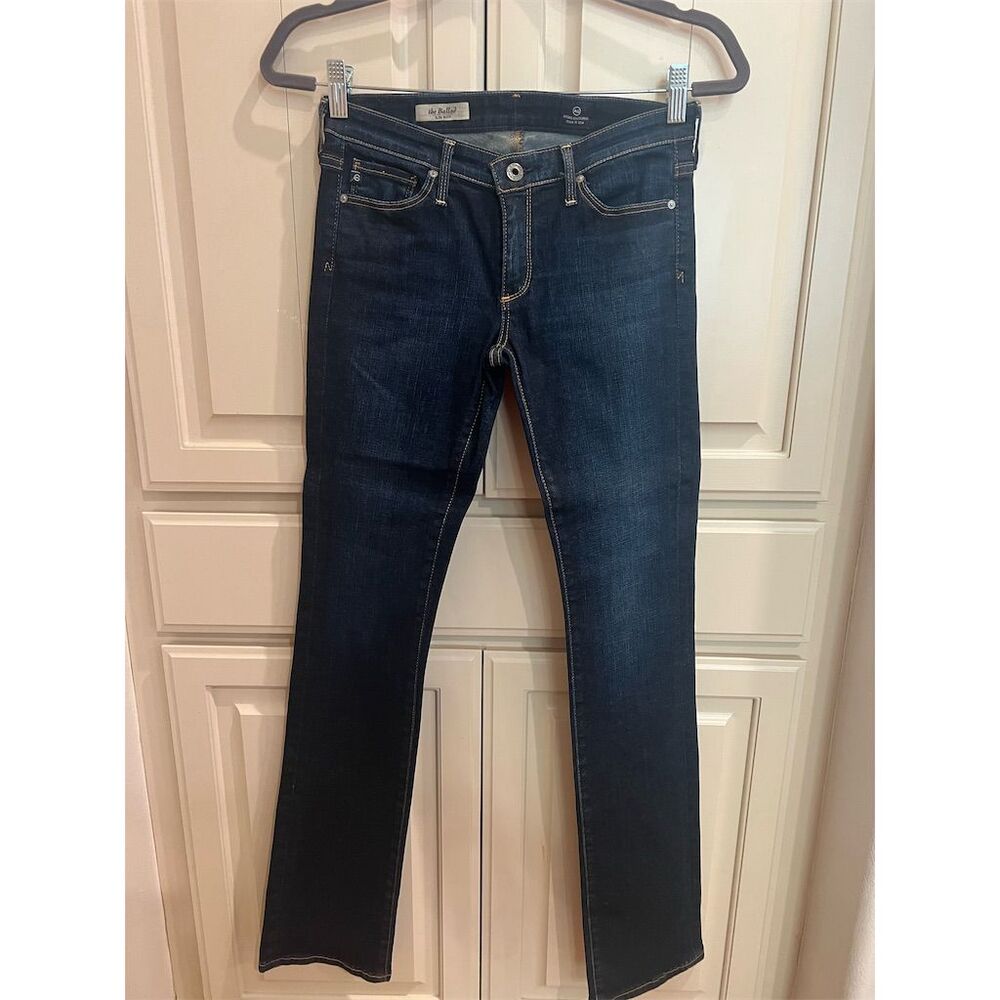 AG Adriano Goldschmied Women's Slim Bootcut Jeans Size 26 Dark Blue